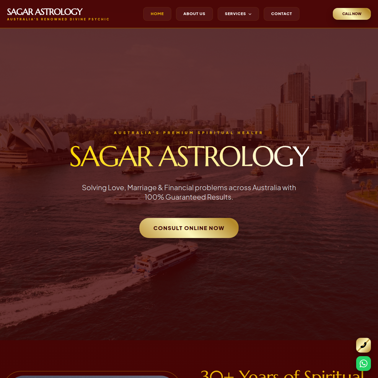 Astrologer Website Design 18