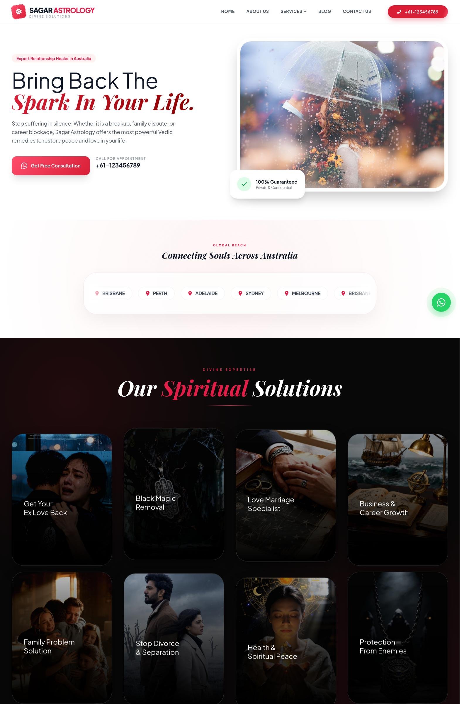 Spiritual Healing Site