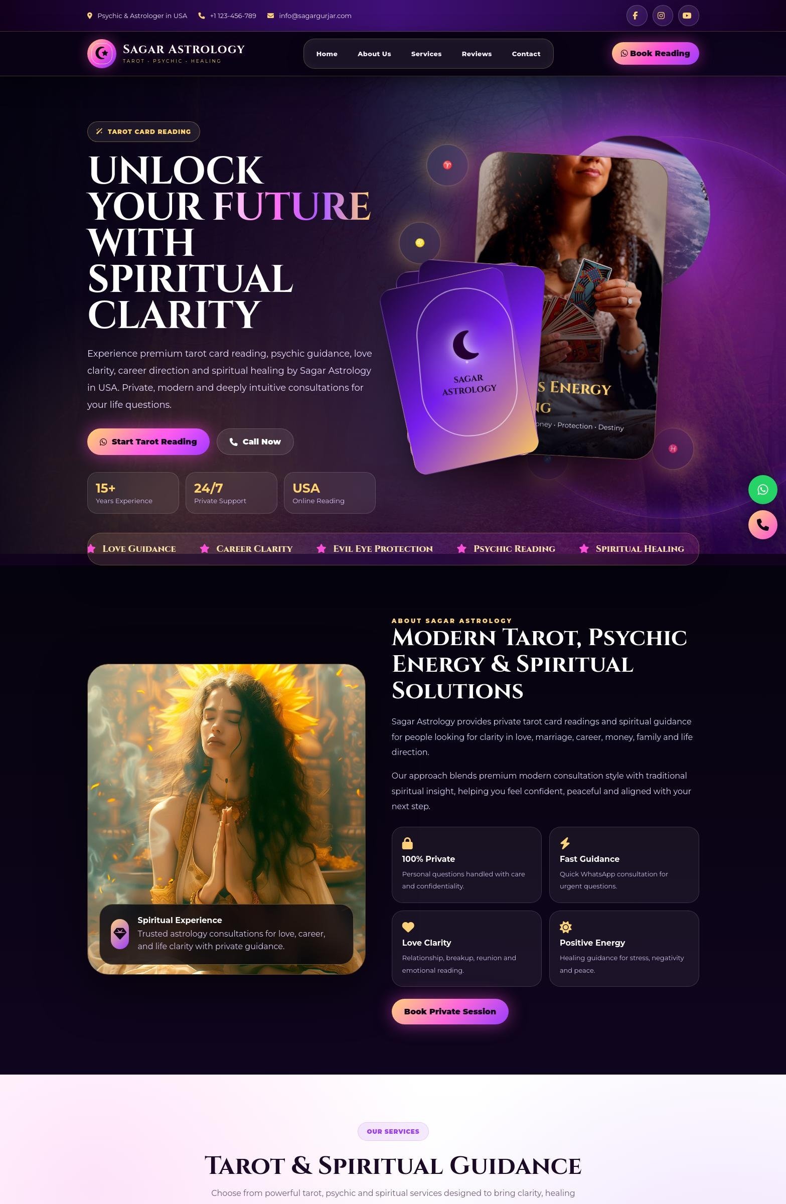 Premium Astrology Website